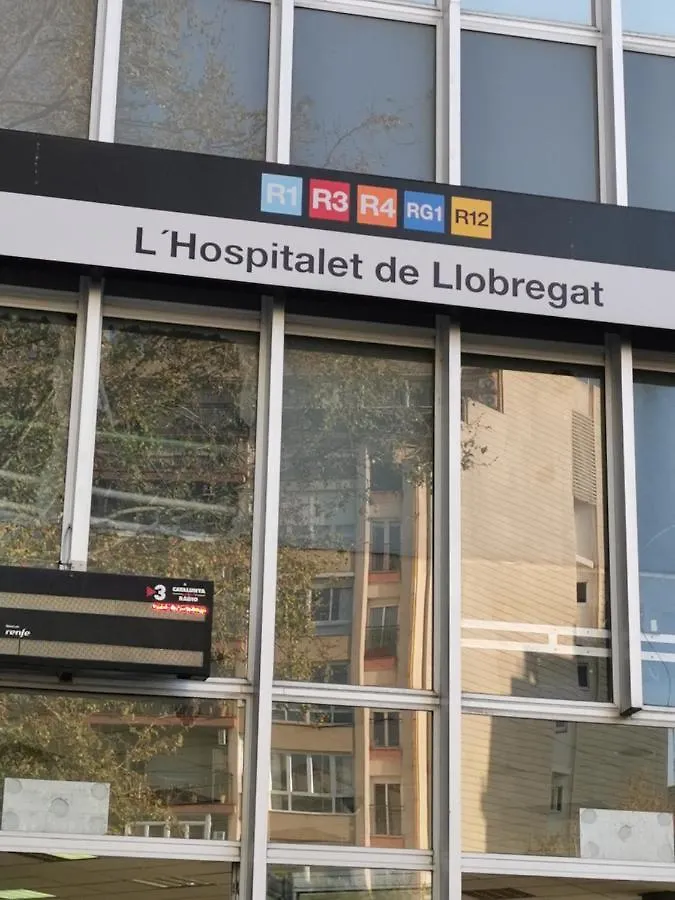 Dos habitaciones dobles en apartamento confortable L'Hospitalet de Llobregat
